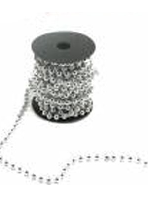 Event Party Store Sıra Boncuk Gümüş 8mm 9m