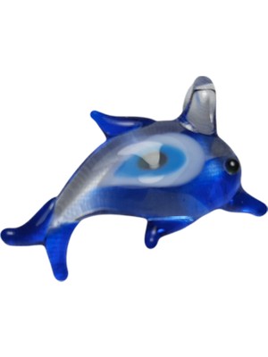 El Yapımı Murano Cam Nazar Boncukluyunus Kolye Ucu