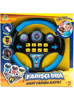 Erdem Eğitici Direksiyon - Işıklı Müzikli Yarışcı Didi - Er-Didi - Mavi