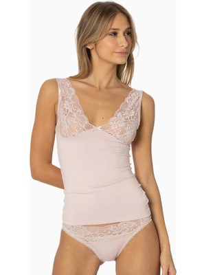 Pierre Cardin  Dantelli Penye Atlet Külot / Kaşkorse Set  - 390