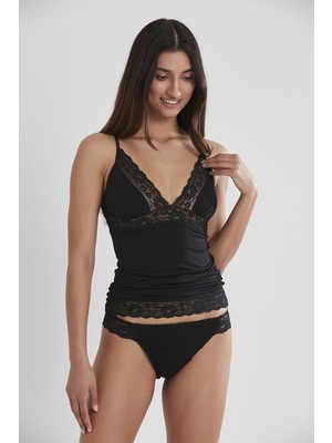 Pierre Cardin Dantelli Penye Atlet Kadın İç Giyim Seti Esnek Kumaş ile Rahat Kullanım