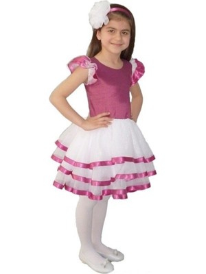 Bkmc Modern Dans Kostümü Fuşya