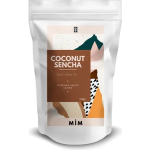 Mim Tea Coconut Sencha Tea - Hindistan Cevizli Yeşil Çay 100 gr
