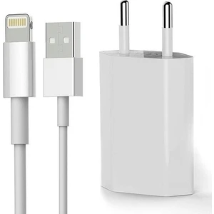 Apple Airpods Şarj Aleti 5W Adaptör + Lightning Kablo