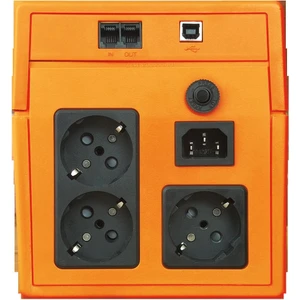Lion 1200VA 2X12V/7AH Line interactive Ups MU01200L11MP005