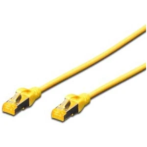Dıgıtus DK-1644-A-020/Y 2mt S/ftp CAT6A Patch Kablo Sarı Halogenfree, Cu, Awg 26/7