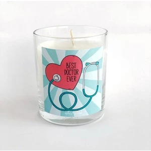 Mum N005 - Mavi Best Doctor Ever Kokulu Bardak Mum