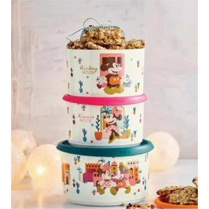 Mickey 3'lü Tek Parmak Saklama Kabı