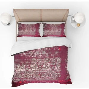 Pusula Home Vintage Damask  3D Nevresim Takımı Tek Kişilik
