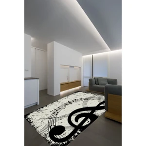 Cappio Halı Cappio Nota Desenli Halı (Makine'de Yıkanabilir)