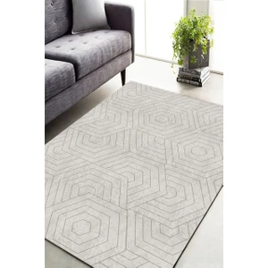 Cappio Halı Cappio Altıgen Desenli Halı (Makine'de Yıkanabilir)