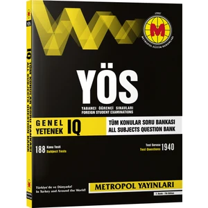 Yös Genel Yetenek (Iq) Tüm Konular Soru Bankası