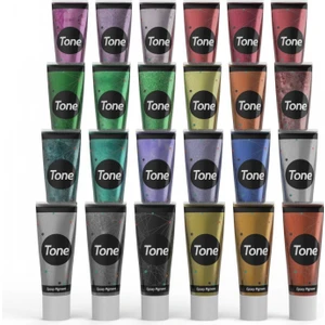 Tone Pearl Sedef Renkler Epoksi Renk Pigmenti Seti 24 x 25 ml