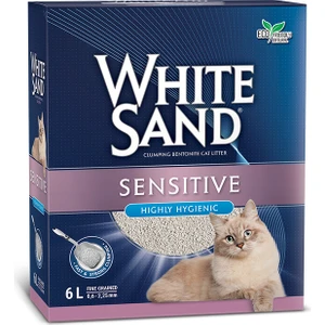 White Sand Sensitive Hassas Kediler Için Kedi Kumu 6 Lt