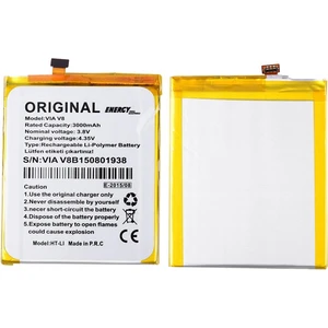 Via V8 Uyumlu Casper V8B150801938 3000 Mah Batarya