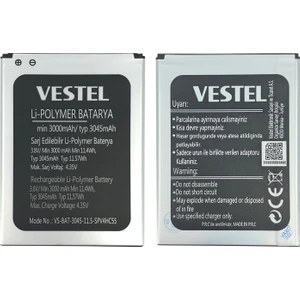 Venüs V3 5580 Için Vestel VS-BAT-3045-11 3000 Mah Batarya