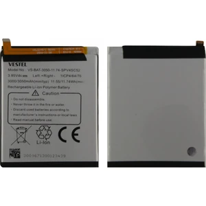 Vestel Venüs V5 Için Oem VS-BAT-SP4SC52 3000 Mah Batarya