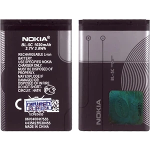 1100 Uyumlu Nokia Bl-5c 1020 Mah Batarya