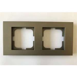 Çağatay Elektrik Çağatayelektrik Ovivo Grano Antrasit Ikili Çerçeve