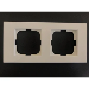 Çağatay Elektrik Çağatayelektrik Ovivo Grano Krem Ikili Çerçeve