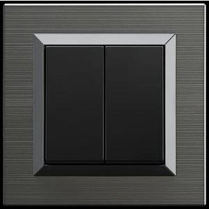 Çağatay Elektrik Çağatayelektrik Ovivo Quantum Manyetik Gri Siyah Komütatör Vavien Mekanizma+Çerçeve