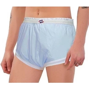 Yetişkin 2'li Paket Yıkanabilir Hasta Külodu (Beyaz-Mavi)