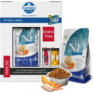 Nd Ocean Kitten Balkabaklı Morina B. Karidesli Kavunlu Yavru Kedi Maması 1,5 kg