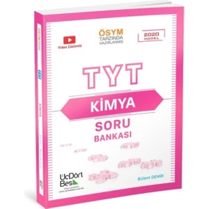 ÜçDörtBeş Yayınları TYT Kimya Soru Bankası 2020