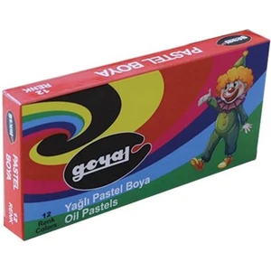 Pastel 12 Renk Yuvarlak