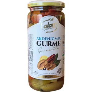 Akdeniz Mix Gurme Yeşil Zeytin 450G