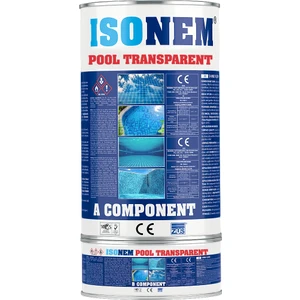 Pool Çift Bileşenli Şeffaf Havuz Yalıtım Boyası 4,5 kg