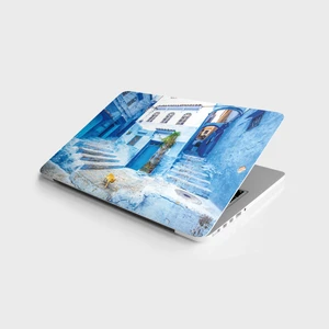 Sticker Art Laptop Sticker Bilgisayar Notebook Pc Kaplama Etiketi Mavi Sokak