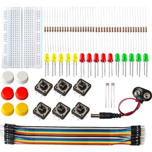 Elektronik Başlangıç Seti Arduino Starter Kit Breadboard LED