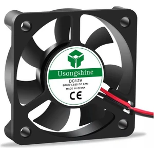Dc 12V Fan 5X5CM Kuluçka Fanı Soğutucu Peltier Cooler Pc Ekran Kartı 50X50MM