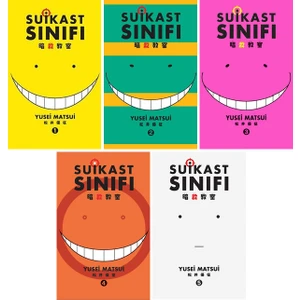Gerekli Şeyler Yayıncılık Suikast Sınıfı 1-5. Ciltler Manga Seti - Yusei Matsui