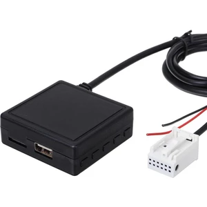 Audi A2 A3 A4 Tt 2006 Sonrası Bt 5.0 Mikrofonlu Aux Adaptörü Sku5 USB Tf Kart Girişi