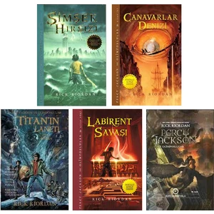 Percy Jackson ve Olimposlular Seti Yunan Mitolojisi - Rick Riordan