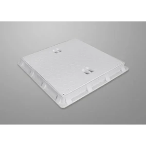 20X20 Plastik Rögar Kutusu Çerçevesi + Düz Kapak