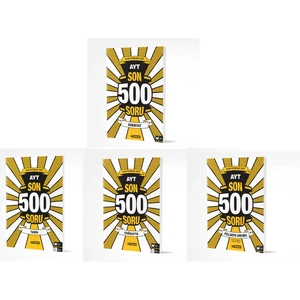 Hız Yayınları AYT Sözel Son 500 Soru Seti Yeni 2022