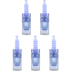 Dermapen Iğnesi 12 Pin 5 Adet A6 M5 M7 E30 N2 Modelleri Için Soketli Model Dermapen Iğnesi