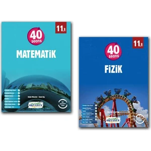 Okyanus Yayınları 11. Sınıf 40 Seans Set Matematik Fizik Konu Anlatımlı Soru Bankası 2022
