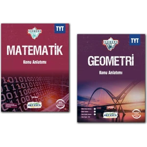 Okyanus Yayınları TYT Iceberg Matematik Geometri Konu Anlatımı Set 2 Kitap 2022