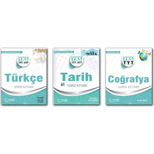 Palme Yayıncılık TYT Sözel Tüm Dersler Soru Bankası Seti 3 Kitap