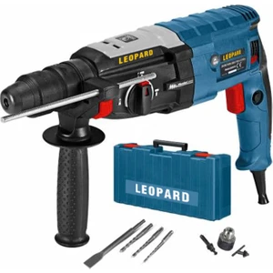 3300 Watt Kırıcı Delici Matkap Metal Şanzumanlı  + 5 Adet Uç + Yedek Mandren