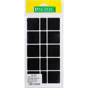 Yapışk.eva Keçe Kare 1plk=10 Ad 40 x 40 Siyah