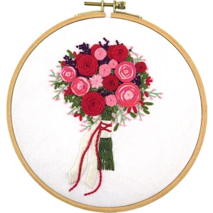Ozan Tuhafiye Kasnaklı Goblen Etamin Nakış Işleme Seti 20X20 cm 511155