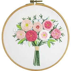 Ozan Tuhafiye Kasnaklı Goblen Etamin Nakış Işleme Seti 20X20 cm 511213