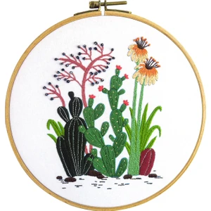 Ozan Tuhafiye Kasnaklı Goblen Etamin Nakış Işleme Seti 20X20 cm 511256