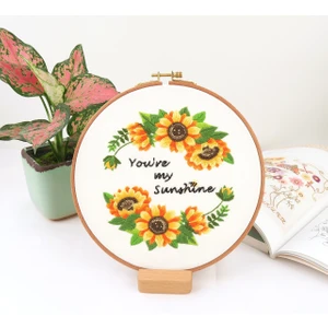 Ozan Tuhafiye Kasnaklı Goblen Etamin Nakış Işleme Seti 20X20 cm 511320