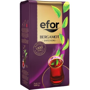 Efor Bergamot Aromalı Dökme Siyah Çay - 500gr